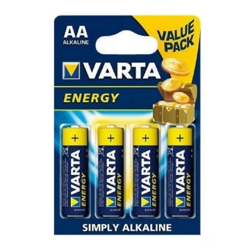 Varta 4106 - 4 szt. Baterii alkalicznych ENERGY AA 1,5V