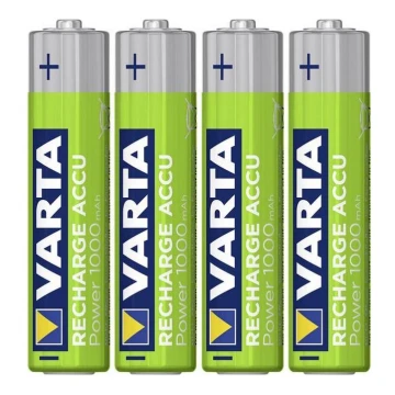 Varta 5703301404 - 4 szt. Akumulatorek RECHARGE  AAA 1,2V