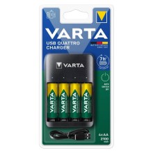 Varta 57652101451 - Ładowarka do baterii 4xAA/AAA 2100mAh 5V
