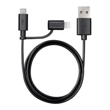 VARTA 57943 - USB kabel z konektorem Lightning a Micro USB