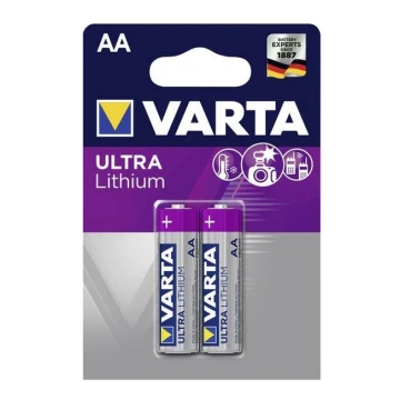 Varta 6106 - 2 szt Bateria litowa PROFESSIONAL AA 1,5V