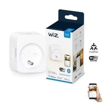 WiZ - Inteligentne gniazdko E 2300W + miernik mocy Wi-Fi