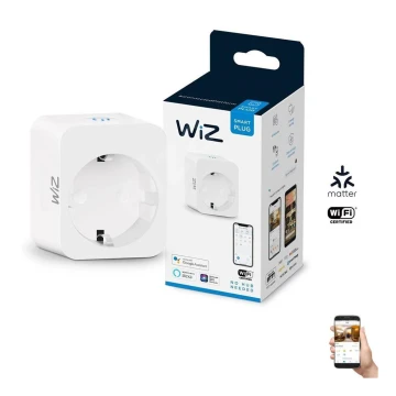 WiZ - Inteligentne gniazdko F 2300W Wi-Fi