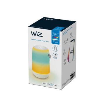 WiZ - LED RGBW Ściemnialna przenośna lampka MOBILE LED/13,5W/5V 2200-6500K Wi-Fi