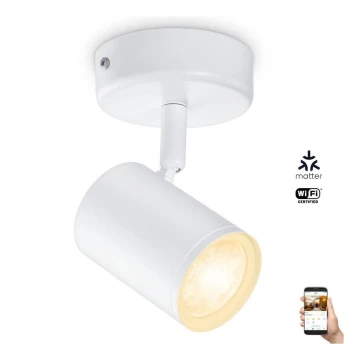 WiZ - LED Ściemnialne ośietlenie punktowe IMAGEO 1xGU10/4,9W/230V 2700-6500K Wi-Fi