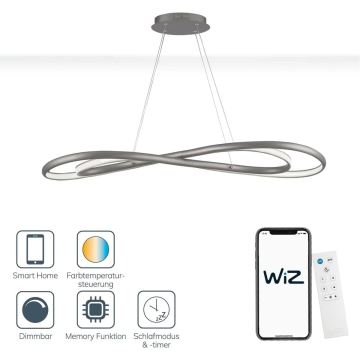 Wofi 6480.02.64.8000 - LED Ściemnialny żyrandol na lince COLLIN LED/27W/230V 2700-6000K Wi-Fi + pilot