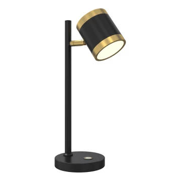 Wofi 8003-104S - LED Lampa stołowa ściemnialna TOULOUSE LED/10W/230V czarne/złoty