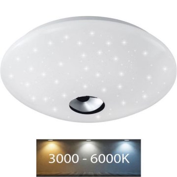 Wofi 9315.01.06.6320 - LED Plafon FOCUS LED/15W/230V 3000/4200/6500K śr. 32 cm