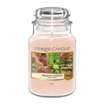 Yankee Candle - Świeca zapachowa TRANQUIL GARDEN duża 623g 110-150 godziny