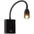 Zambelis H32 - LED Elastyczna lampka  LED/3W/230V czarny