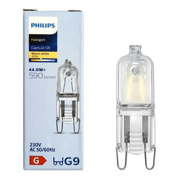 Żarówka przemysłowa Philips G9/44W/230V 2800K