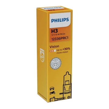 Żarówka samochodowa Philips VISION 12336PRC1 H3 PK22s/55W/12V