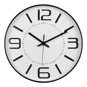 Zegar ścienny 1xAA 29 cm biały