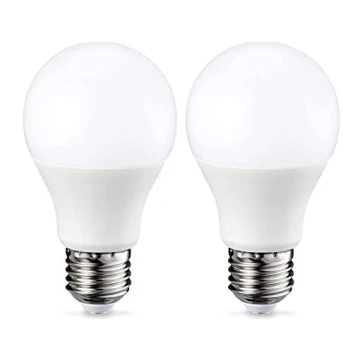 ZESTAW 2x LED Żarówka E27/9W/230V 2700K