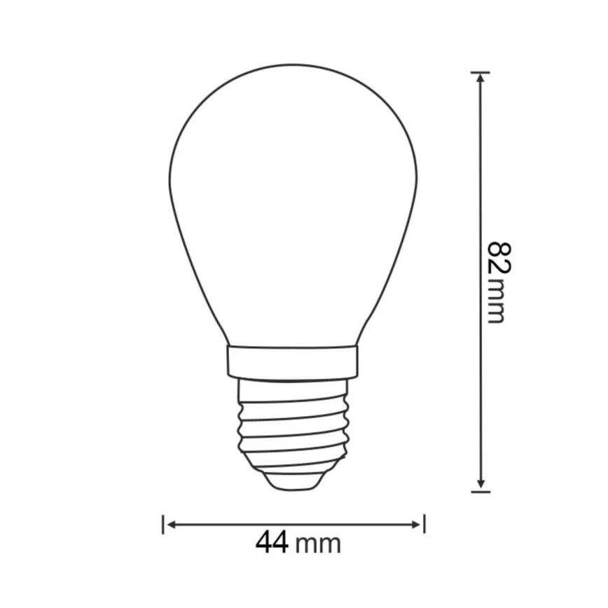 ZESTAW 2x LED Żarówka PARTY E27/0,3W/36V fioletowy