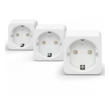 ZESTAW 3x Inteligentne gniazdo Philips Hue Smart plug EU