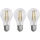 ZESTAW 3x LED Żarówka FILAMENT A60 E27/3,8W/230V 4000K