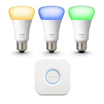 ZESTAW 3x ściemnialna żarówka Philips Hue WHITE AND COLOR AMBIANCE 3xE27/10W/230V