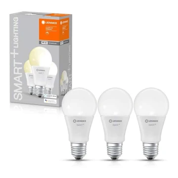 ZESTAW 3× LED Żarówka ściemnialna SMART+ E27/9,5W/230V 2700K Wi-Fi - Ledvance