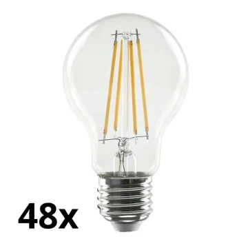 ZESTAW 48x LED Żarówka VINTAGE A70 E27/13W/230V 2700K