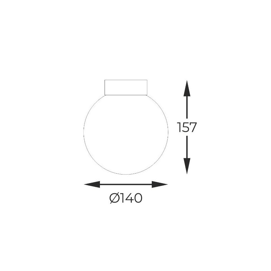 Zuma Line - Plafon 1xG9/4W/230V czarny